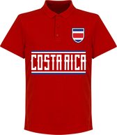 Costa Rica Team Polo Shirt - Rood - L