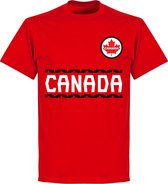 Canada Team T-Shirt - Rood - Kinderen - 128