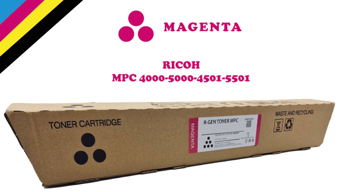 Toner Ricoh MP C4501 / 5501 / 4000 / 5000 Magenta – Compatible