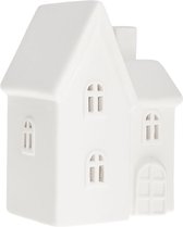 Storefactory - Byn nr 11 – Mat wit keramiek huisje