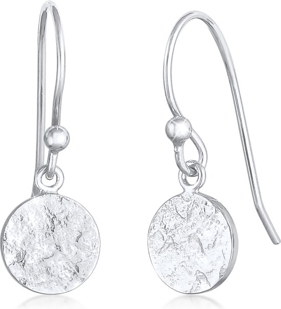 Elli Oorhanger voor dames met doortrekbare Staf Geo Trend in 925 sterling zilver