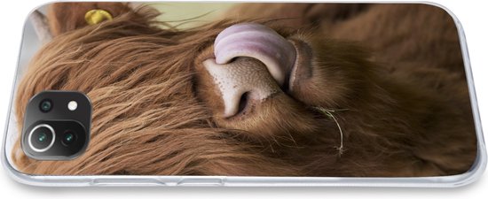 Étui Xiaomi 11T - Scottish Highlander - Marron - Animaux - Étui de téléphone en Siliconen