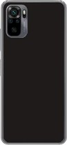 Geschikt voor Xiaomi Redmi Note 10S hoesje - Grijs - Herfst - Seizoenen - Kleuren - Siliconen Telefoonhoesje