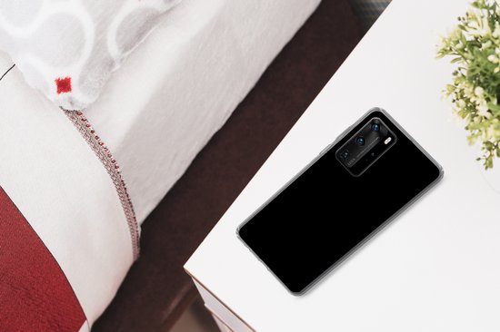 Coque Huawei P40 Pro - Zwart - Motifs - Intérieur - Coque de téléphone en Siliconen