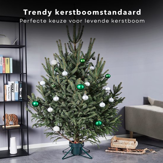 1.5m Pied De Sapin De Noël Avec Réservoir D'eau - Support Pour Sapin Naturel Jusqu'à 1,5m Pied Sapin