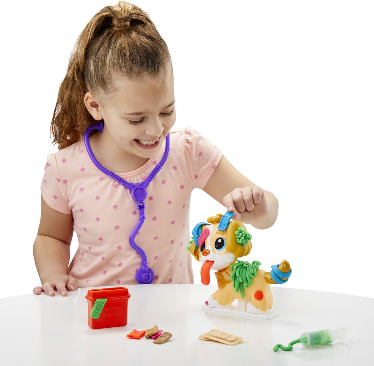 Play-Doh Dierenarts Speelset - Boetseerklei - Inclusief 5 Play-Doh potjes - Knutselen voor kinderen — afbeelding 15
