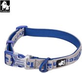 Truelove halsband - Halsband - Honden halsband - Halsband voor honden - Grijs - Blauw - M