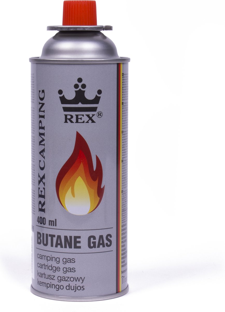 Rex Butaan gasbussen - navulgas 227g - voor gas-apparaten