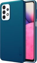 Nillkin Hoesje Geschikt voor Samsung Galaxy A33 - Nillkin Super Frosted Shield Case - Blauw