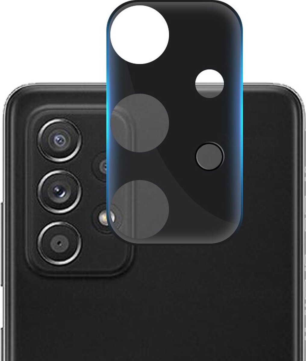 Camera Lens Glass Protector - beschermer Geschikt voor: Samsung Galaxy A32 4G - Zwart