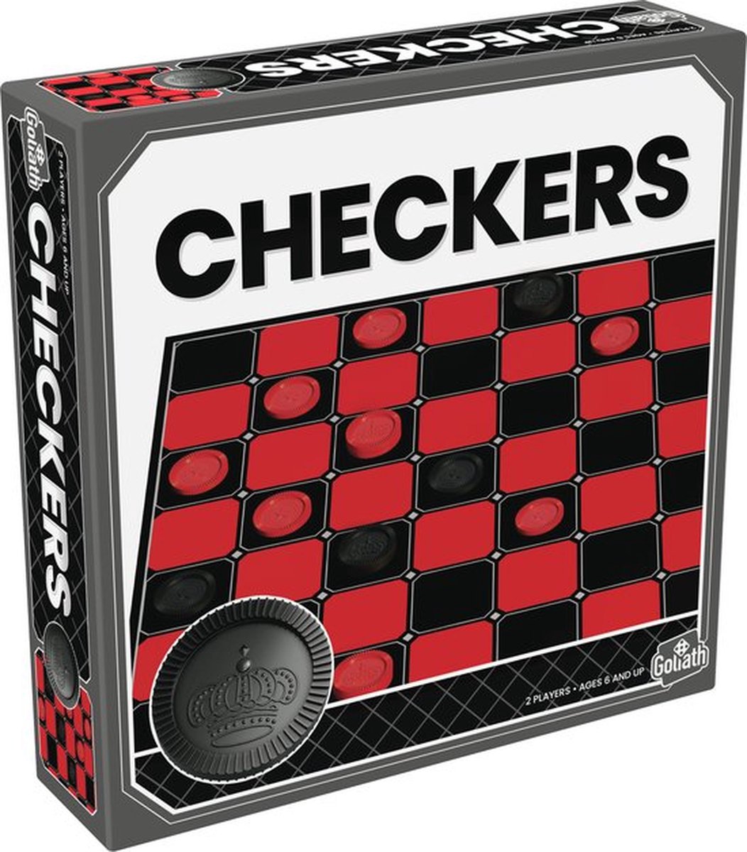 Vlak Visser zakdoek Dammen - Checkers - Bordspel | Games | bol.com