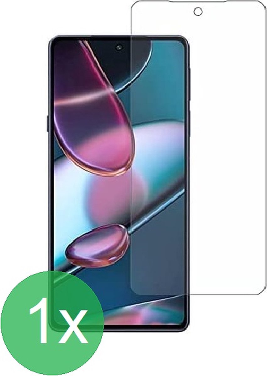 Screenprotector 1x Geschikt voor Motorola Edge 30 - screen protector - glas - bescherm - beschermglas - ZT Accessoires