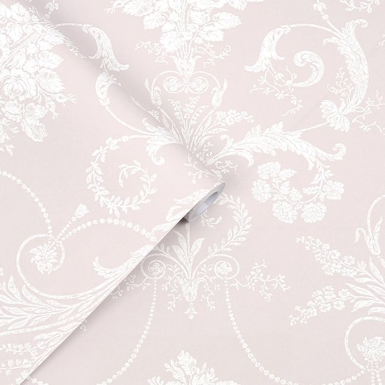 Laura Ashley - Papier peint intissé - Josette Améthyste - Papier peint non tissé