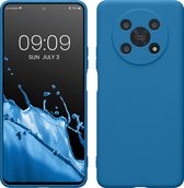 kwmobile telefoonhoesje geschikt voor Honor Magic4 Lite (5G) - Hoesje voor smartphone - Precisie camera uitsnede - In Caribisch blauw