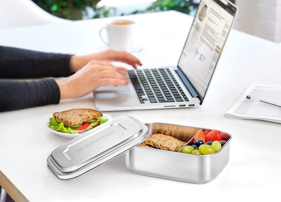 Tatonka - Lunch Box I 1000 Lock - Bewaarbakje grijs
