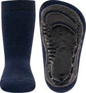 Antislip sokken effen donkerblauw-43/45