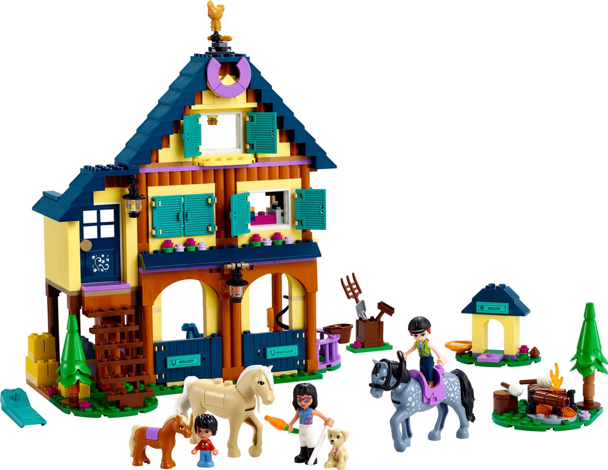 LEGO Friends Paardrijbasis in het bos 41683 — afbeelding 13