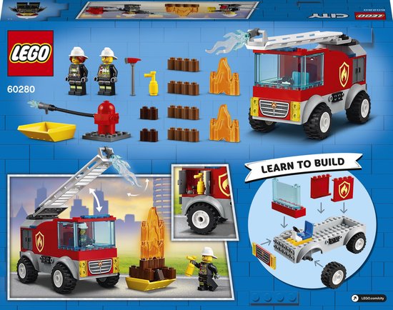 LEGO City 4+ Ladderwagen - 60280 - LEGO