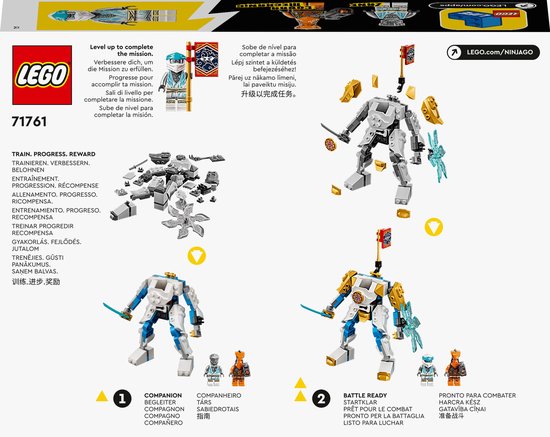 LEGO NINJAGO Zane's Power-Upmecha EVO - 71761 - LEGO