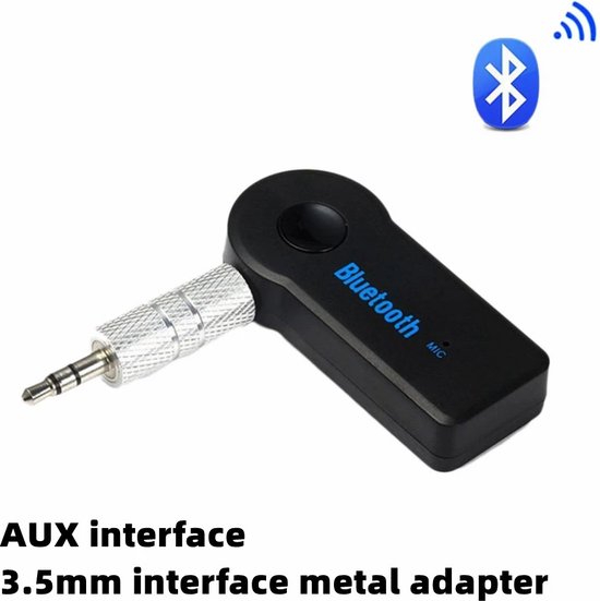 Récepteur émetteur Bluetooth 5.0 2 en 1 audio sans fil 3.5mm Jack Aux  Adapter