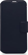 DECODED Wallet Case - iPhone 14 Pro - Hoesje met Pasjeshouder - Hoogwaardig Europees Leer - Magnetische Technologie van Apple - Zwart