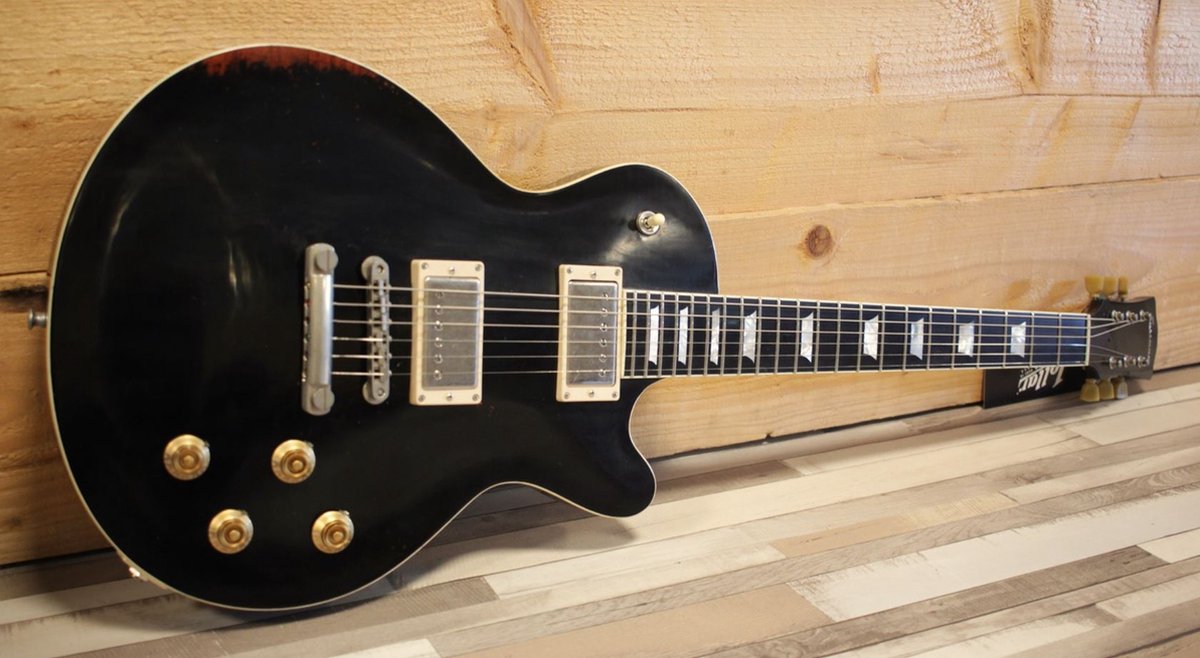 Eastman SB59/v Black - Elektrische gitaar - zwart