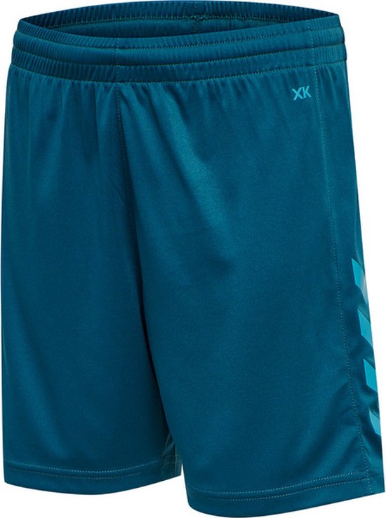 Hummel Core XK Poly Short kinderen - Sportbroeken - blauw - Unisex