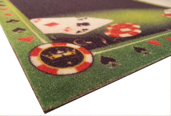 Thumbnail van een extra afbeelding van het spel Ikado  Pokermat  60 x 60 cm