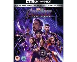 Avengers - Endgame 4K UHD + Bluray + Bonus disc (import zonder NL ondertiteling)
