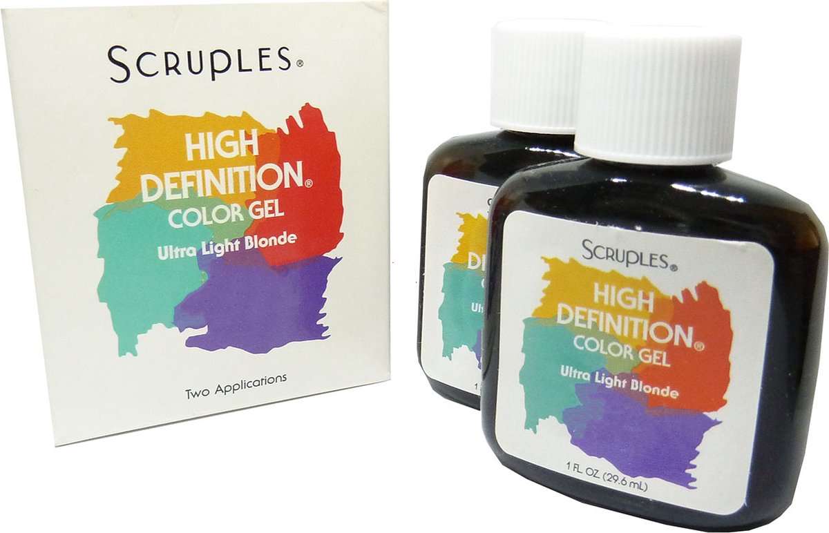 Scruples High Definition Color Gel Ultra Light Blonde Haarkleuring 2x29.6ml - # UL-A