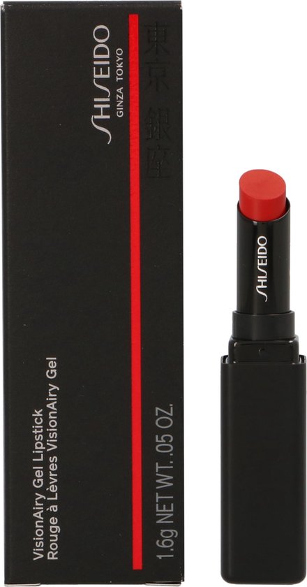 Rouge à Lèvres Shiseido Gel Lipstick - Code 221 Rouge, Finition Mat, Neuf