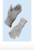 handschoen zonder vinger zwart - winter handschoen - handschoen licht blauw - handschoen met vingers