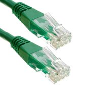 BeMatik - 0,5 m groene Cat.6 UTP Ethernet-netwerkkabel