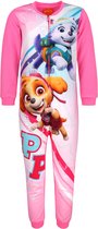 PAW Patrol Skye, Everest - Eendelige pyjama / meisjes jumpsuit, fleece, roze OEKO-TEX / 116-128