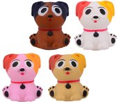 Squeeze ball hondje - Fidget toys - Squishy - Volwassenen - Kinderen - Kunststof - multicolor