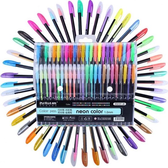 Stylo à paillettes, stylo à paillettes de gel coloré 12 ensembles de  couleurs, stylos gel à paillettes, stylos de gel paillettes et métalliques  pour
