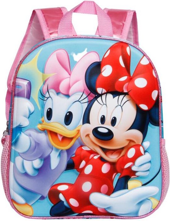 Minnie Mouse rugzak roze met hartjes online bestellen Minnie Mouse rugzak roze met hartjes online bestellen