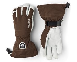 HESTRA ARMY LEATHER HELI SKI 5 finger Espresso -11