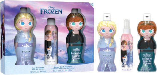 Frozen II Geschenkset - Eau de Toilette 150 ml, Douchegel & Shampoo
