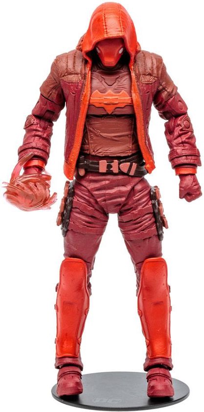 Foto: Dc gaming action figure red hood monochromatic variant gold label 18 cm