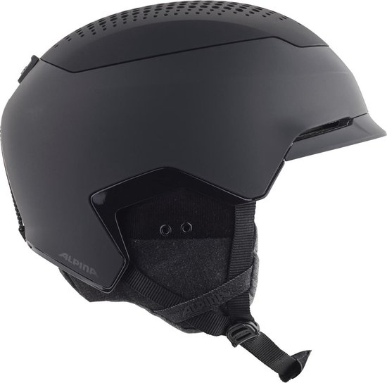 Casque de ski Alpina Gems | Noir mat | Taille: 51-55 cm