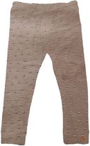 Broek suede bruin