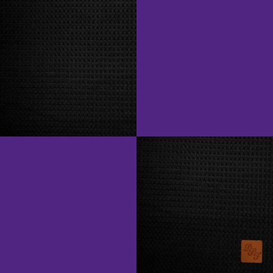 erts pin Stijgen Boxkleed zwart met paars | bol.com