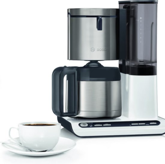 Bosch TKA 8A 681 Styline Macchina da Caffe' con Filtro e Caraffa