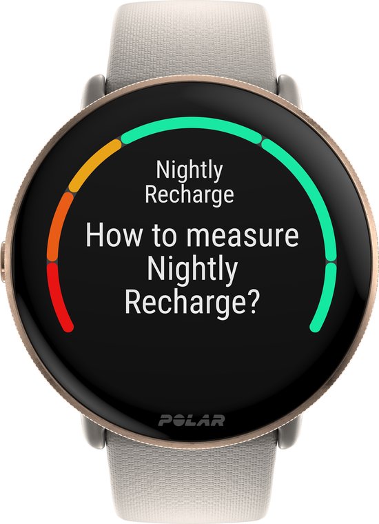 Polar Ignite 3 Fitness Smartwatch GPS Activity Tracker Greige Gold S L bol
