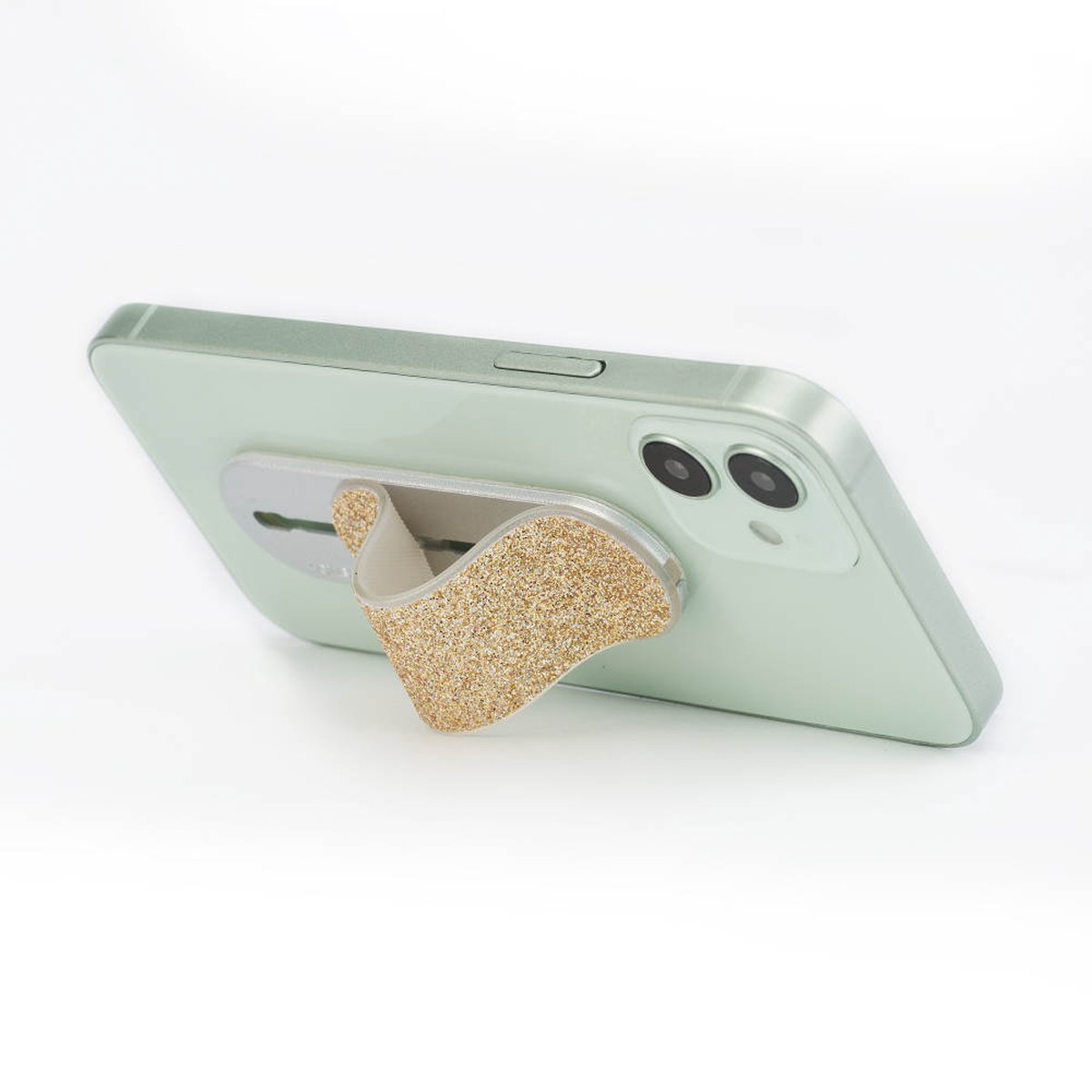 ONEFLOW ClipGrip Vingerhouder Voor Smartphone - Met Standaard Zwart