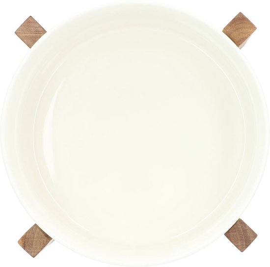 HOMLA Fincan Plat De Service Moderne Rond 6 Pièces - Design Remarquable