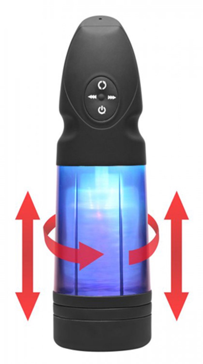 Lovebotz Automatische Masturbator - Zwart