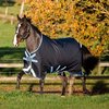 Horseware Bravo 12 Original Disc Front Navy / Turquoise - 6.3 (190) - Regendeken