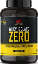 XXL Nutrition - Whey Isolate Zero - Vet- Suiker- & Lactosevrije Eiwitpoeder, Proteïne Shakes, Whey Protein - Banaan - 1000 gram